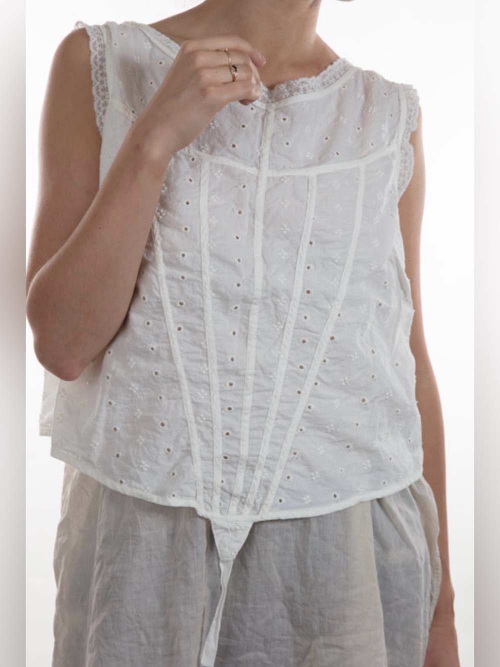 ♥️ Magnolia Pearl Eyelet Dasha Corset Top - Picture 14 of 14